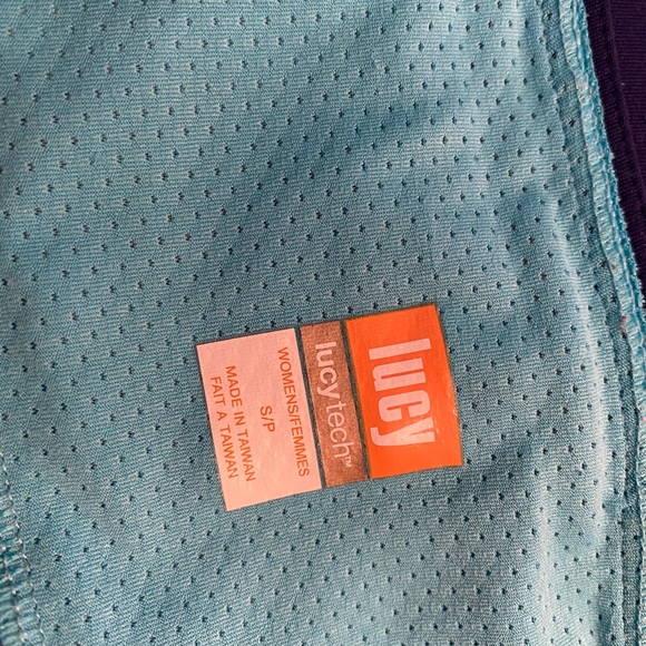 Lucy Tech Blue/ Teal Workout Capri 💙✨ - Picture 6 of 7